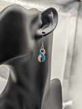 Infant loss awareness earrings, infant loss gifts, memorial earrings, mum of an angel gifts, sympathy gift, miscarriage gifts, baby loss