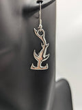 Hammerhead shark earrings, shark accessories, shark themed jewelry, shark lover gifts, marine biologist gifts, surfer gifts, ocean inspired