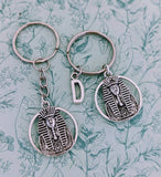 Egyptian inspired keychain, traveller gifts, gifts for historians, archeologists gifts, Egypt themed, history geek, Egyptian charms,