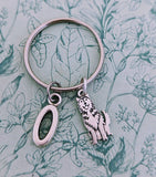 Husky keychain, husky keyring, husky mom gifts, husky lover gifts, dog mum gifts, dog bag charm, husky gift ideas, husky themed, dog walker