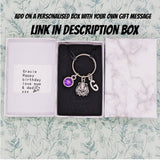 Cute fox lover keychain, fox lover gifts, gifts for fox lovers, woodland animal themed gifts, woodland animal keyring, gifts for vets,