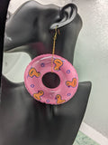 Fun quirky rubber ring earrings, inflatable earrings, novelty jewelry, statement earrings, kawaii jewelry, kawaii earrings, duck earrings,