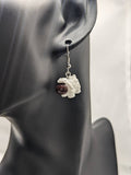 Sheep earrings, sheep jewellery, sheep lover gifts, farm animals, farmer's wife gifts, cute animal earrings, animal themed, nature themed