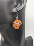 Milk and cookies earrings, food lover gifts, baker gifts, foodie gifts, novelty earrings, novelty jewelry, kawaii jewelry, mismatch earrings