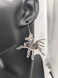 Tarantula earrings, parrot earrings, parrot lover gifts, parrot owner gifts, tiger lover gifts, tiger themed, animal themed gifts,