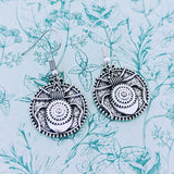 Beetle earrings, Egyptian lover, Egyptian earrings, good luck gifts, history lover gifts, history teacher, gothic earrings, historian gifts