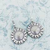 Sunflower earrings, sunflower jewellery, flower lover gifts, summer earrings, summer jewelry, bridesmaid gifts, bridesmaid jewelry,