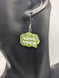 I love you earrings, valentines day gifts, girlfriend gifts, kawaii earrings, kawaii jewelry, fun earrings, novelty jewelry, statement gifts