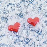 Heart earrings, heart jewelry, girlfriend gifts, kawaii earrings, kawaii jewelry, valentine's Day gifts, novelty earrings, novelty jewelry,