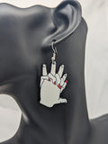 Hands earrings, holding hands, girlfriend gifts, best friend gifts, gifts for friends, statement earrings, meaningful gifts, novelty gifts