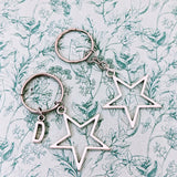 Star keychain, star keyring, celestial keychain, celestial gifts, space keychain, space lover gifts, gifts for teens, well done gifts,