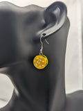 Burger and fries earrings, burger jewelry, fast food lover gifts, foodie gifts, food earrings, novelty earrings, novelty jewelry,