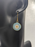 Daisy earrings, daisy jewelry, daisy lover gifts, flower lover gifts, bridesmaid gifts, bridesmaid earrings, flower girl earrings, floral