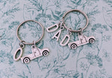 Dad keyring, daddy gifts, brother gifts, gifts for dad, truck keyring, driving lover gifts, gifts for boyfriend, truck driver gifts,