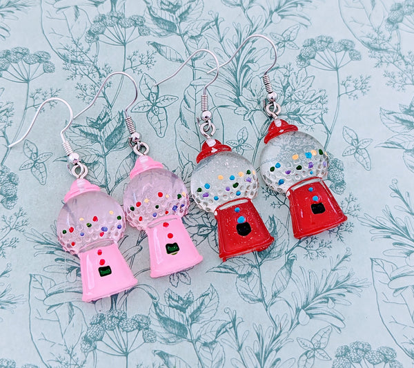 Candy earrings, candy jewelry, gifts for candy lovers, kawaii earrings, kawaii jewelry, foodie earrings, foodie jewellery, cute earrings,