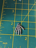 Skeleton hand earrings, Halloween earrings, halloween themed, Halloween jewelry, gifts for Halloween, gothic themed, gothic earrings,