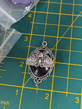 Gothic moth earrings, gothic jewellery, moth jewellery, Halloween earrings, witch earrings, witch jewellery, gifts for goths, bug lovers