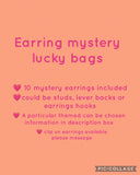 Cute earrings, cute jewelry, birthday gifts, earring Mystery bags, stocking stuffers, stocking fillers, gifts for sisters, gifts for mom