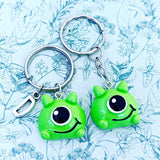 Monster keyring, monster keychain, monster lover gifts, Halloween keychain, Halloween lover gifts, Halloween accessories, Halloween party