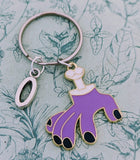 Monster Keyring, monster keychain, Halloween accessories, Halloween lovers, Frankenstein keychain, gothic keychain Halloween bag charm