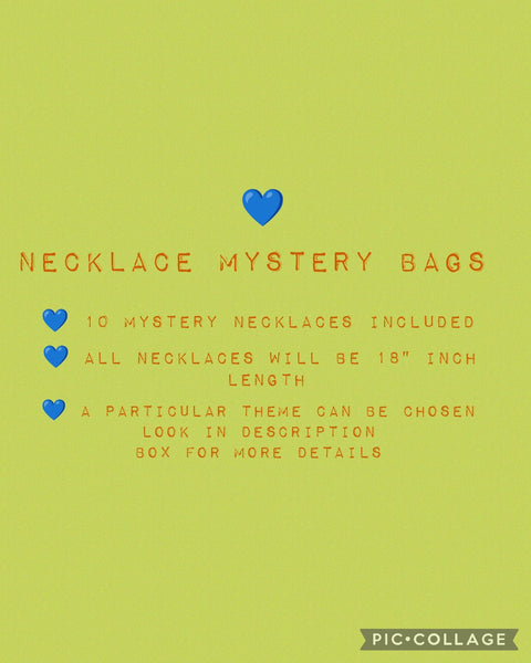 Cute necklace, novelty necklace, birthday gifts, necklace Mystery bags, stocking stuffers, stocking fillers, girlfriend gifts, gothic gifts