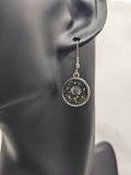 Daisy earrings, daisy jewelry, clip on earrings, flower girl earrings, flower girl jewelry, bridesmaid earrings, flower lover gifts,