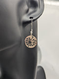 Dandelion earrings, dandelion jewellery, florist gifts, flower earrings, flower accessories, dandelion accessories, gifts for gardeners,