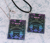 Ouija necklace, witch necklace, witchy gifts, witch jewelry, gifts for witches, gothic necklace, gothic gifts, ghost necklace, ghost gifts