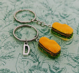 Sandwich keychain, deli sandwiche, foodie lover gifts, foodie keychain, gifts for chef, gifts for food lovers, chef graduate gifts,