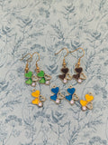 Heart earrings, heart jewelry, heart themed gifts, gifts for girlfriend, stocking stuffers, cute earrings, fiance inspired gifts,