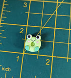 Frog stud earrings, frog jewellery, gifts for frog lovers, reptile gifts, reptile mom, animal earrings, cute stud earrings, frog accessories