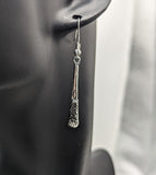 Zombie earrings, horror earrings, weapon earrings, Halloween jewellery, zombie keepsake, Halloween lover gifts, zombie apocalypse theme,