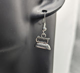 Iron earrings, Sewing earrings, novelty earrings, ironing lover gifts, nan gifts, gifts for mums, house wife gifts, cleaner gifts, cleaning