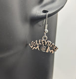 Volleyball mom gifts, volleyball earrings, volleyball lover gifts, sports earrings, sports lovers, mismatch earrings, volleyball player gift