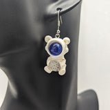 Astronaut earrings, spaceman earrings, space themed, space lover gifts, spaceman gifts, spaceman jewelry, science teacher gifts,