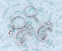Chameleon keychain, chameleon Keyring, gifts for chameleon lovers, reptile keeper gifts, gifts for reptile lovers, lizard keychain,