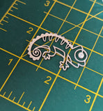 Chameleon earrings, chameleon jewelry, gifts for chameleon lovers, chameleon owner gifts, chameleon mom, reptile lover gifts,