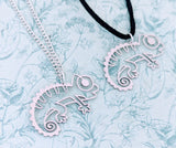 Chameleon necklace, chameleon jewellery, gifts for chameleon moms, reptile necklace, reptile lover gifts, reptile jewelry, lizard necklace,