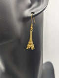 Paris earrings, france earrings, eiffel earrings, landmark jewelry, gifts for her, france jewelry, travel earrings, travel jewelry,