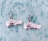 Football boot earrings, sports earrings, football lover jewelry, football lover gifts, football themed, football girls team gifts, football