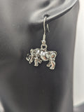 Rhino earrings, rhino jewellery, gifts for rhino lovers, wildlife vet gifts, animal earrings, rhino accessories, zoo keeper gifts,
