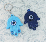 Evil eye keychain, evil eye gifts, pagan keychain, evil eye accessories, witchy gifts, evil eye accessories, protection keychain,