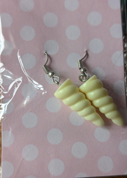 Unicorn horn earrings, unicorn jewelry, unicorn lover gifts, jewelry for kids, cute earrings, unicorn themed gifts, party bag fillers,