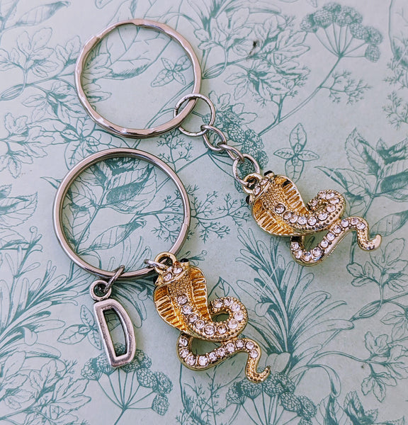 Snake keyring, snake keychain, snake lover gifts, snake mom gifts, snake accessories, reptile themed gifts, reptile lover gifts,