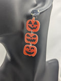 Halloween pumpkin earrings, pumpkin jewellery, pumpkin lover gifts, Halloween jewellery, Halloween lover gifts, pumpkin themed,