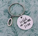 Arrow keychain, Wild and free keyring, gifts for teenagers, hippie keychain, gifts for hippies, party lover gifts, secret Santa gifts,