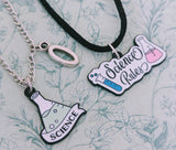 Science necklace, scientist gifts, science themed, biology inspired, science graduate gifts, chemistry teacher gifts, science teacher gifts