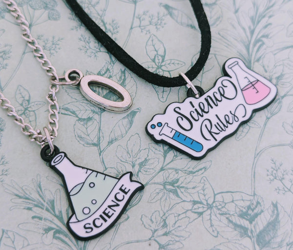 Science necklace, scientist gifts, science themed, biology inspired, science graduate gifts, chemistry teacher gifts, science teacher gifts