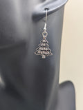 Christmas tree earrings, festive Christmas jewellery, Christmas lover gifts, secret Santa gifts, Christmas party accessories,