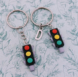 Traffic light keychain, traffic manager gifts, traffic light manager gifts, road manager gifts, lollypop lady gifts ideas, secret Santa gift